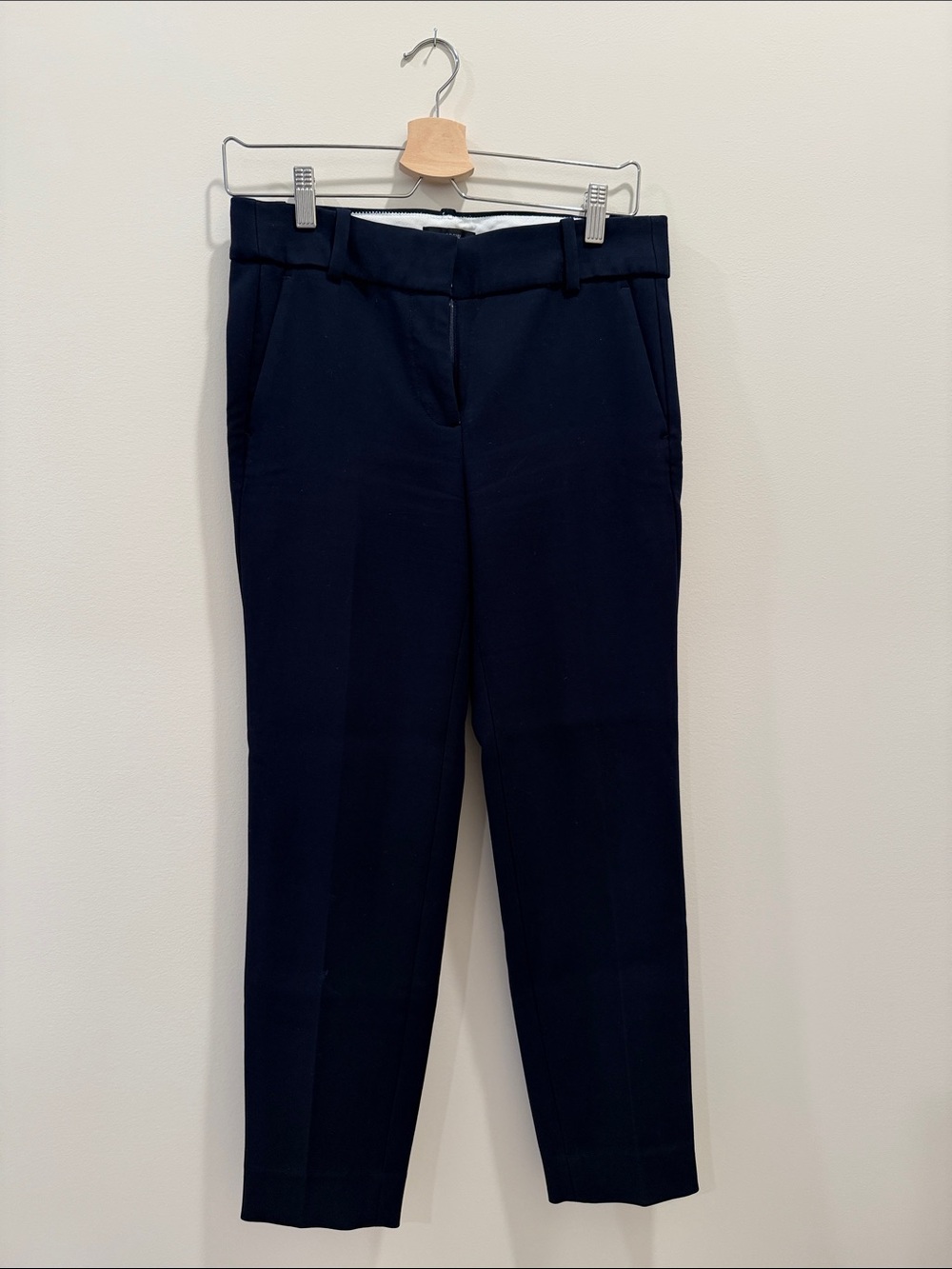 J.Crew Women's Navy Slim Straight Cameron Dress Pants